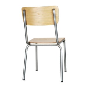Galvanizirana drvena stolica - Set od 4 Bolero