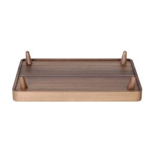 Acacia Footed Tray GN 1/1 Olympia - Aesthetic and Durable