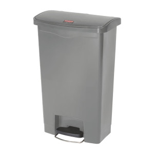 Koš za smeće s prednjim pedalom siv 50L - higijenski i praktičan | Rubbermaid