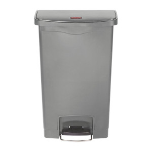 Koš za smeće s prednjim pedalom siv 50L - higijenski i praktičan | Rubbermaid