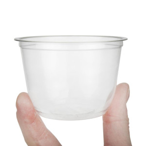 Prozirne PET posude za recikliranje 227 ml - Istaknite svoje kulinarske kreacije!