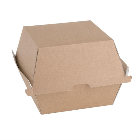 Male kutije za hamburger od 112 mm - paket od 150 komada, kraft Fiesta