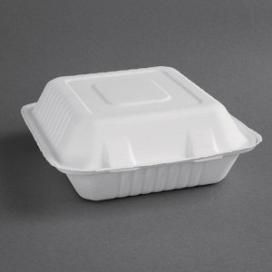 Kompostabilne kutije Bagasse 223mm - Paket od 200, ekološki odgovorne