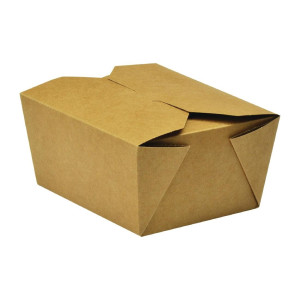 Kompostabilne kartonske kutije za hranu br.1 700 ml - Paket od 450 - Vegware Eco