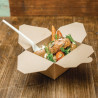 Kutije za hranu od biorazgradivog kartona br. 1 700 ml - Paket od 450 - Vegware Eco