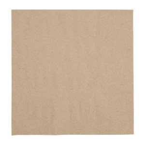 Ručnici za grickalice od recikliranog papira 2 sloja 330 mm Kraft - Paket od 2000