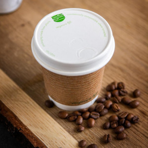 Poklopci za tople napitke od papira serije 79 Vegware - Paket od 1000