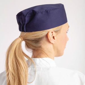 Plava kuharska kapa Whites Chefs Clothing A204 - udobnost i stil Istaknite se u kuhinji!