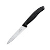 Nož za kuhinjske poslove s oštrim vrhom crne boje Victorinox 10cm: Preciznost i kvaliteta
