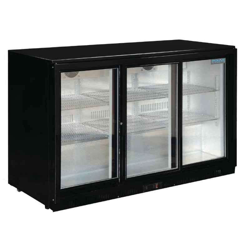 Refrigerated Back Bar with 3 Sliding Glass Doors 330 L - Polar - Performance and Reliability Refrigerated Back Bar with 3 Sliding Glass Doors 330 L - Polar - Performance and Reliability