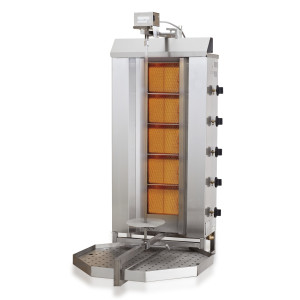 Plinski roštilj za kebab - 5 zona grijanja - CombiSteel