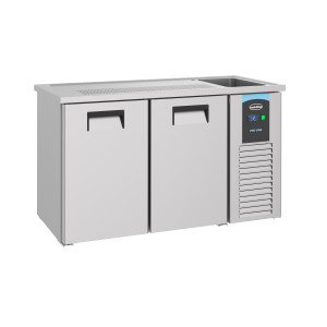 Hladnjak za pivo s 2 vrata - slavina s desne strane - CombiSteel
