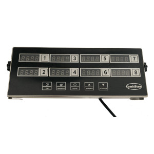 Digitalni kuhinjski tajmer - 8 kanala - CombiSteel