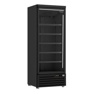 Vitrine Hladnjak Pozitivna 1 Vrata Crna - 600 L | CombiSteel