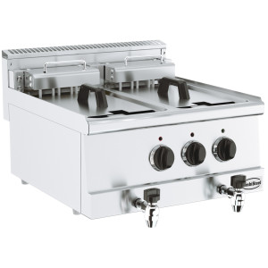 Friteza CombiSteel - Snaga 15000 W, Kapacitet 2x10 L