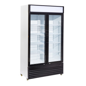 Vitrine Hladnjak za Pića s 2 Staklena Vrata - 750 L - CombiSteel