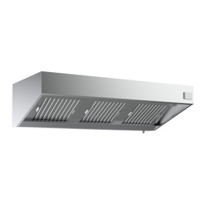 Kompletna zidna napa - 1600 mm - S motorom, LED i regulatorom - CombiSteel