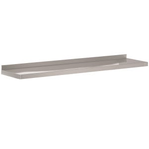 Zidna polica od nehrđajućeg čelika - L 1400 x P 300 mm - CombiSteel