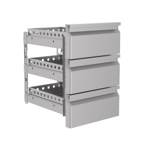Monoblok s 3 ladice za rashladni stol - CombiSteel