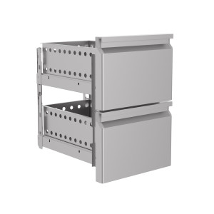 Blok 2 ladice GN za rashladni stol - CombiSteel
