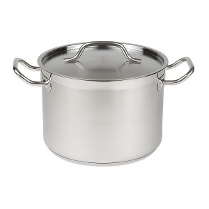 Lonac od nehrđajućeg čelika s poklopcem - ø 36 cm - 22 L - CombiSteel
