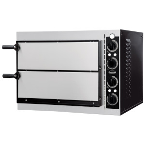 Pećnica za pizzu s 2 komore - 2 pizze - 230 V - CombiSteel