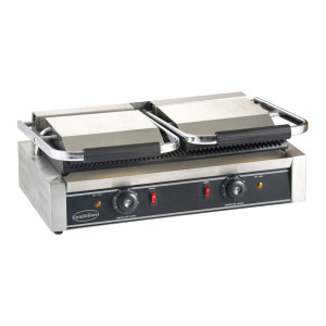 Grill Panini Double - Rebraste Ploče - CombiSteel