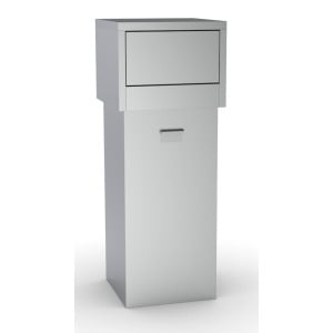 Stainless Steel Trash Can - 80 L
