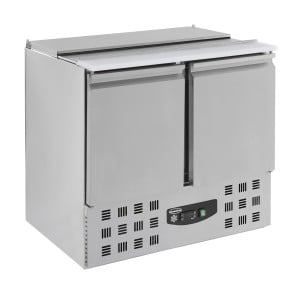 Refrigerated Saladette with 2 Doors - 230 L - 2 GN 1/1 and 3 GN 1/6