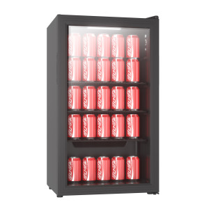 Mini hladnjak s staklenim vratima - 80 L - CombiSteel