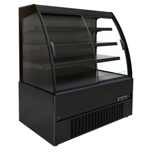 Vitrine Réfrigérée Murale Bombée avec Portes Coulissantes Noah - 1,31 m² - CombiSteel