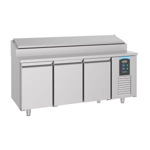 Saladette Hladnjak s 3 Vrata - 10 GN 1/3 - CombiSteel