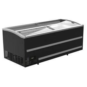 Crni zamrzivač za supermarkete - 1136 L - CombiSteel