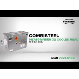 Hachoir à Viande 32 avec Tête Fixe Réfrigérée - 750 Kg/h - CombiSteel