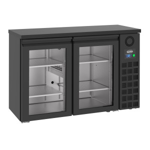 Arrière-Bar Réfrigéré à 2 Portes Vitrées - 320 L - CombiSteel