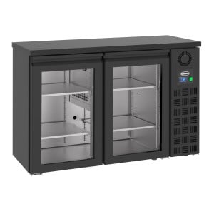 Arrière-Bar Réfrigéré à 2 Portes Vitrées - 320 L - CombiSteel