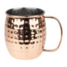 Mug od nehrđajućeg čelika s bakrenim čekićem - 440 ml - Olympia