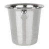 Posuda za led od nehrđajućeg čelika s ručkama i utorima - 1050 ml - Olympia