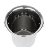 Posuda za led od nehrđajućeg čelika s ručkama i utorima - 1050 ml - Olympia