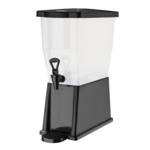 Distributer za piće od crnog polipropilena - 12 L - Olympia
