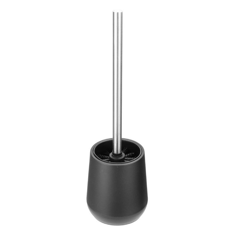 Black Toilet Brush and Holder - Jantex Black Toilet Brush and Holder - Jantex