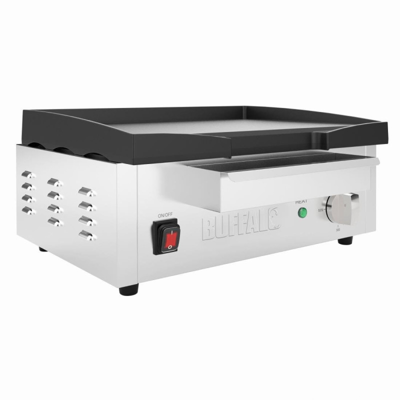 Electric Cast Iron Griddle - 2800 W - Buffalo Electric Cast Iron Griddle - 2800 W - Buffalo