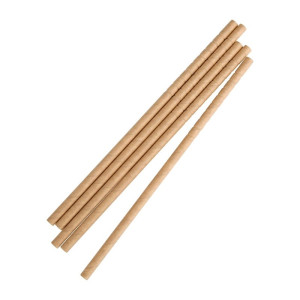 Fleksibilna papirnata slamka - 210 mm - Paket od 250 - Fiesta