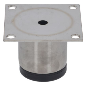 Pied Ajustable AISI 304 ø 1"1/2 - 65 x 65 mm - FourniResto