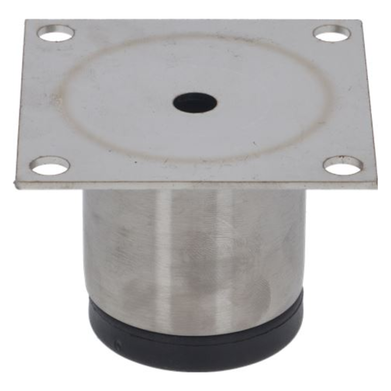 Pied Ajustable AISI 304 ø 1"1/2 - 65 x 65 mm - FourniResto Pied Ajustable AISI 304 ø 1"1/2 - 65 x 65 mm - FourniResto