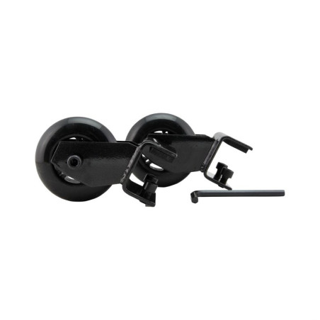 Roulette za Osvijetljeni LED Crni Stalak - Set od 2 - Securit