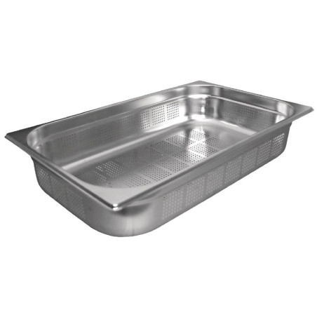 Bac Gastro GN 1/1 Inox Perforé - Dubina 200 mm - 28 L - Vogue