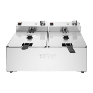 Friteza Električna Dvostruka - 2X5L - Buffalo