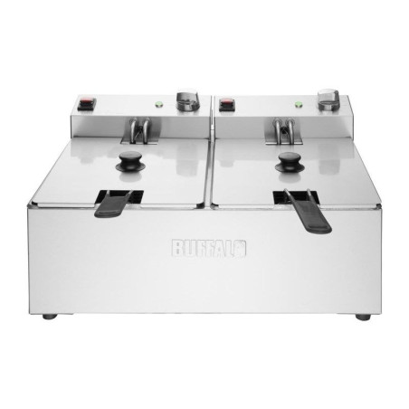 Friteza Električna Dvostruka - 2X5L - Buffalo