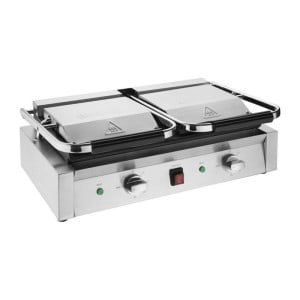 Grill Kontaktni Dvostruki Bistro Glatki/Glatki 230V - Buffalo
